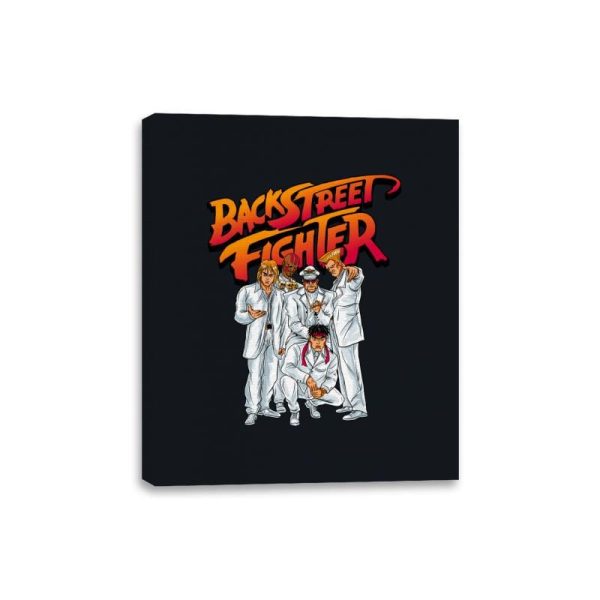 Backstreet Fighter - Canvas Wraps Cheap