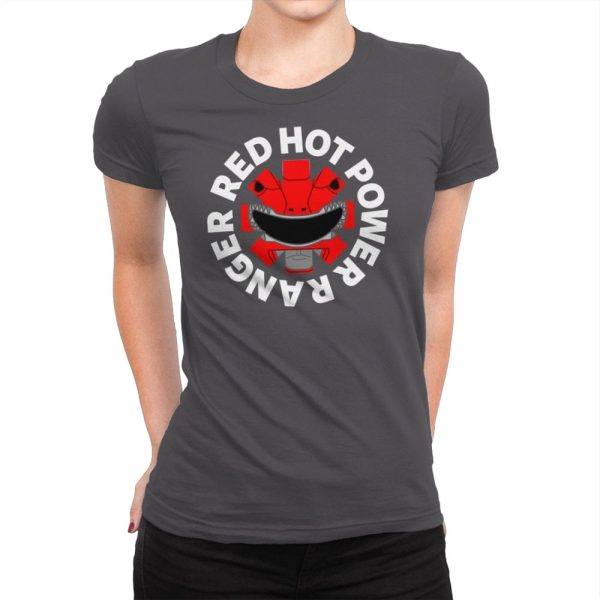 Red Hot Power Ranger - Womens Premium Fashion - Image 2