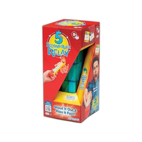 5 Second Rule Relay Family Party Game Hot on Sale